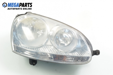 Headlight for Volkswagen Golf V 1.9 TDI, 105 hp, hatchback, 5 doors, 2005, position: right