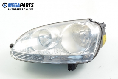 Headlight for Volkswagen Golf V 1.9 TDI, 105 hp, hatchback, 5 doors, 2005, position: left