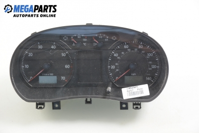 Instrument cluster for Volkswagen Polo (9N3) 1.2, 60 hp, hatchback, 2007