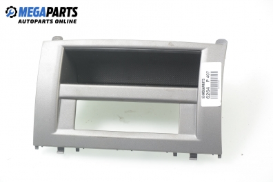 Central console for Peugeot 407 2.0 HDi, 136 hp, sedan, 2006