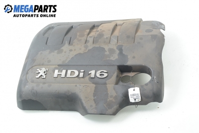 Engine cover for Peugeot 407 2.0 HDi, 136 hp, sedan, 2006