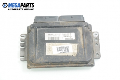 ECU for Renault Megane Scenic 1.6 16V, 107 hp, 1999 № Siemens S110130020 A