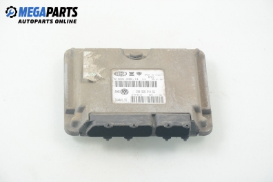 ECU for Volkswagen Golf IV 1.4 16V, 75 hp, hatchback, 5 doors, 1999 № 036 906 014 CG