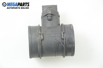 Air mass flow meter for Opel Astra G 1.7 TD, 68 hp, station wagon, 1999 № Bosch 0 281 002 180