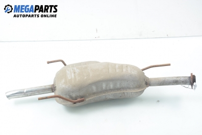 Muffler for Opel Astra G 1.7 TD, 68 hp, station wagon, 1999