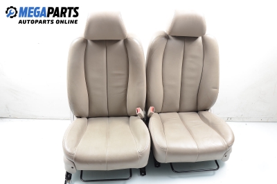 Leather seats for Hyundai Sonata V 2.4, 162 hp, 2006