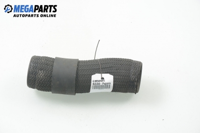 Turbo hose for Mitsubishi Pajero II 2.5 TD 4WD, 99 hp, 3 doors, 1999