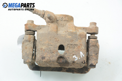 Etrier de frână for Mitsubishi Pajero II 2.5 TD 4WD, 99 hp, 3 uși, 1999, position: stânga - spate