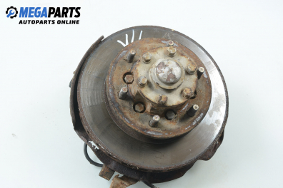 Knuckle hub for Mitsubishi Pajero II 2.5 TD 4WD, 99 hp, 3 doors, 1999, position: front - left