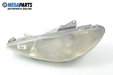 Headlight for Peugeot 206 1.4 HDi, 68 hp, hatchback, 5 doors, 2002, position: left