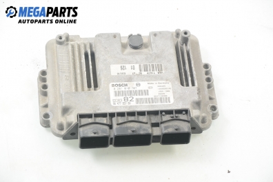 ECU for Peugeot 206 1.4 HDi, 68 hp, hatchback, 5 doors, 2002 № Bosch 0 281 010 707