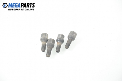 Bolts (4 pcs) for Peugeot 206 1.4 HDi, 68 hp, hatchback, 5 doors, 2002