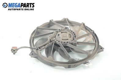 Radiator fan for Peugeot 206 1.4 HDi, 68 hp, hatchback, 5 doors, 2002