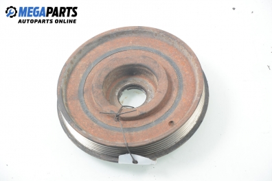 Damper pulley for Peugeot 206 1.4 HDi, 68 hp, hatchback, 5 doors, 2002