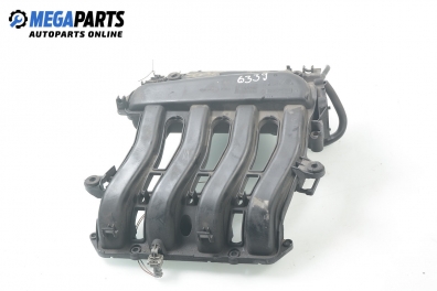 Intake manifold for Renault Megane II 1.6, 113 hp, cabrio, 2004