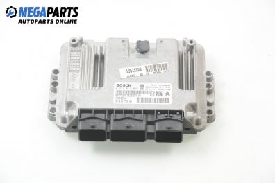 ECU for Peugeot 307 1.6 HDi, 90 hp, hecktür, 3 türen, 2006 № Bosch 0 281 011 863