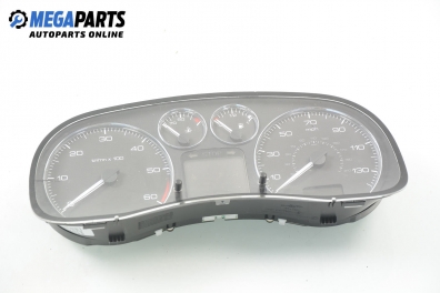 Instrument cluster for Peugeot 307 1.6 HDi, 90 hp, hatchback, 3 doors, 2006 № P9654485580