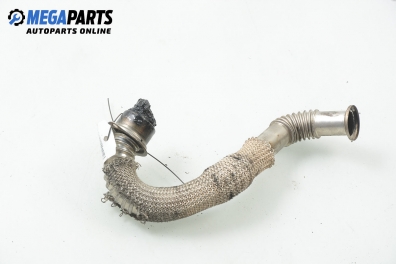 EGR tube for Peugeot 307 1.6 HDi, 90 hp, hatchback, 3 doors, 2006