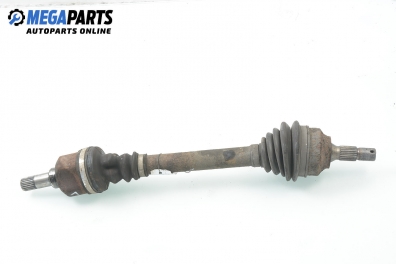 Driveshaft for Peugeot 307 1.6 HDi, 90 hp, hatchback, 3 doors, 2006, position: left