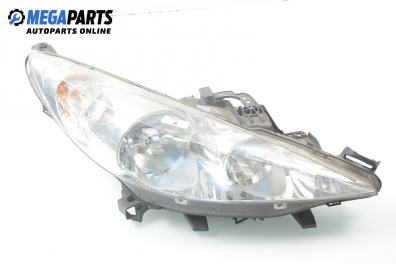 Headlight for Peugeot 207 1.4, 72 hp, hatchback, 5 doors, 2007, position: right