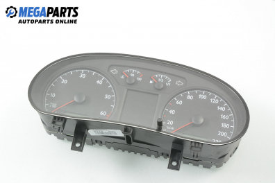 Instrument cluster for Volkswagen Polo (9N/9N3) 1.2 12V, 64 hp, 3 doors, 2004 № VDO 110 080 124 023A