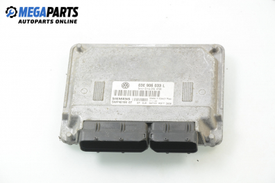 ECU for Volkswagen Polo (9N/9N3) 1.2 12V, 64 hp, 3 uși, 2004 № 03E 906 033 L