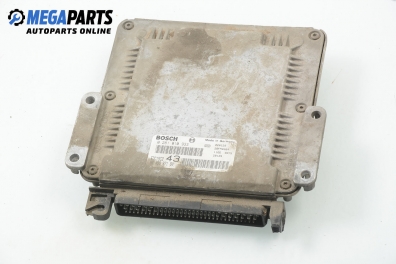 ECU for Peugeot 607 2.2 HDI, 133 hp, sedan automatic, 2000 № Bosch 0 281 010 933