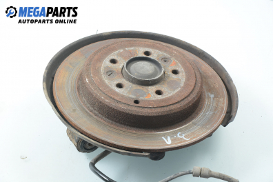 Knuckle hub for Peugeot 607 2.2 HDI, 133 hp, sedan automatic, 2000, position: rear - left