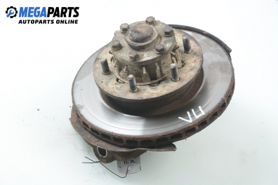 Knuckle hub for Mitsubishi Pajero II 2.5 TD 4WD, 99 hp, 5 doors automatic, 1992, position: front - left