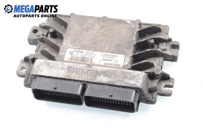 ECU for Renault Clio II 1.4, 75 hp, sedan, 2004 № Siemens S110140002