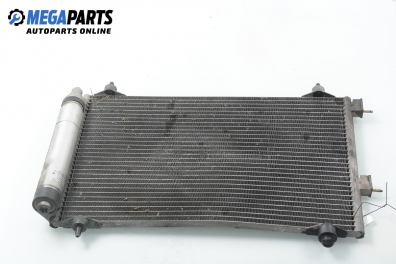 Air conditioning radiator for Peugeot 307 2.0 HDI, 90 hp, station wagon, 2002