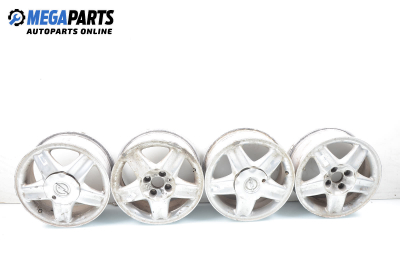 Alloy wheels for Opel Vectra B (1996-2002) 15 inches, width 6 (The price is for the set)