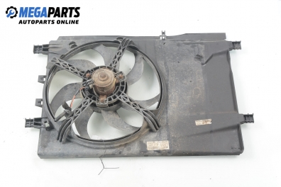 Radiator fan for Opel Corsa D 1.0, 60 hp, 5 doors, 2006