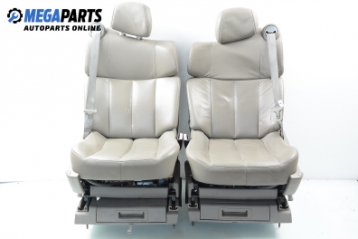 Leather seats with electric adjustment for Renault Vel Satis 3.0 dCi, 177 hp automatic, 2005