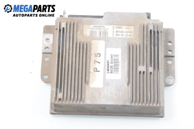 ECU for Hyundai Accent 1.3 12V, 84 hp, hecktür, 5 türen, 1998 № Siemens K103300115 A / HMC 39100-22461