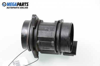 Air mass flow meter for Peugeot 307 1.4 HDi, 68 hp, hatchback, 5 doors, 2002 № Siemens 5WK9 631