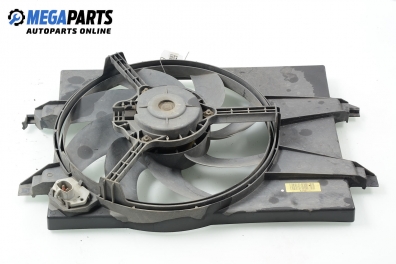 Radiator fan for Mazda 2 1.4, 80 hp, hatchback, 5 doors, 2005