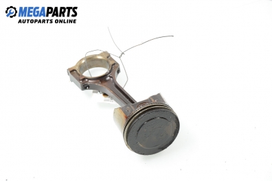 Piston with rod for Mazda 2 1.4, 80 hp, hatchback, 5 doors, 2005