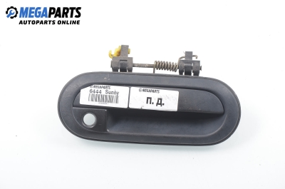 Outer handle for Nissan Sunny (B13, N14) 1.4, 75 hp, hatchback, 5 doors, 1993, position: front - right