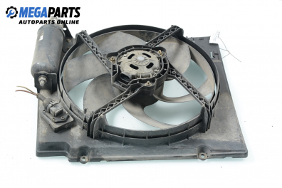 Radiator fan for Renault Megane I 1.9 D, 68 hp, hatchback, 5 doors, 1996