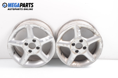 Alloy wheels for Volkswagen Golf III (1991-1997) 14 inches, width 6 (The price is for two pieces)