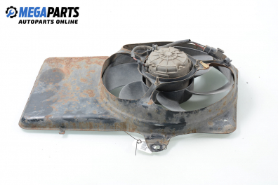 Radiator fan for Ford Fiesta III 1.3, 60 hp, 5 doors, 1995