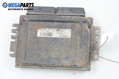 ECU for Renault Megane I 1.6 16V, 107 hp, sedan, 2001 №  Siemens  S110130054  A