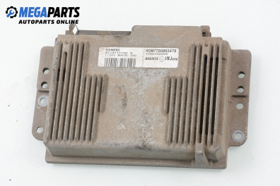 ECU for Renault Laguna I (B56; K56) 1.8, 90 hp, hatchback, 1997 № H0M7700863478