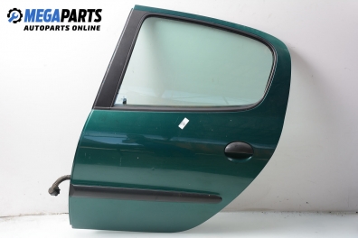 Door for Peugeot 206 1.4, 75 hp, hatchback, 5 doors, 2001, position: rear - left