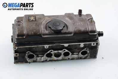 Engine head for Peugeot 206 1.4, 75 hp, hatchback, 5 doors, 2001