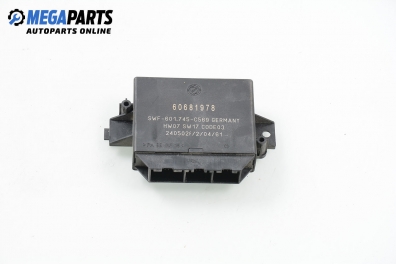 Parking sensor control module for Lancia Thesis 3.0 V6, 215 hp automatic, 2002 № 60681978