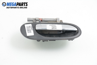 Outer handle for Nissan Almera (N16) 2.2 dCi, 136 hp, hatchback, 5 doors, 2004, position: rear - right