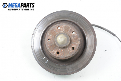 Knuckle hub for Renault Laguna II (X74) 2.0 16V, 135 hp, hatchback, 2004, position: rear - left