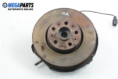 Knuckle hub for Volvo S80 2.5 TDI, 140 hp, sedan automatic, 2000, position: front - right